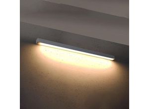 4066989028523 - Led Wandleuchte Per in Grau 31W 3640lm 3000K - grey - Famlights