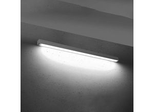 4066989028530 - Led Wandleuchte Per in Grau 31W 3640lm 4000K - grey - Famlights