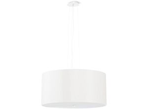 4066989030038 - Famlights - Pendelleuchte Olaf in Weiß E27 5-flammig 500mm - white