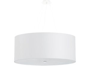 4066989030076 - Pendelleuchte Olaf in Weiß E27 6-flammig 700mm - white