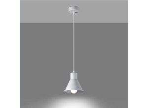 4066989030625 - Pendelleuchte Taina in Weiß E27 1-flammig - white - Famlights