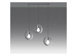 4066989030700 - Pendelleuchte Ted in Weiß E27 3-flammig - white - Famlights