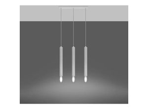 4066989031004 - Pendelleuchte Waldo in Weiß G9 3-flammig - white - Famlights