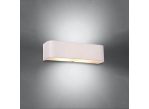 4066989031462 - Wandleuchte Lis in Weiß E27 2-flammig - white - Famlights