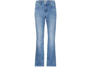 4067005111274 - ANGELS Leni Jeanshose Five-Pocket Saumfransen für Damen blau 44 31