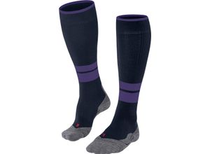 4067112318146 - FALKE TK Compression Energy Trekkingsocken Kompressionszonen durchblutungsfördernd für Damen blau 35-38 W2