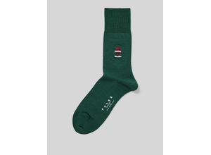 4067112400483 - Socken mit Motiv-Stitching