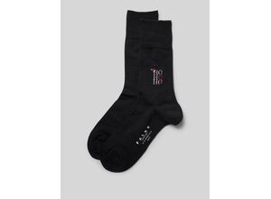 4067112401848 - Socken mit Statement-Stitching Modell AIRPORT HO HO HO