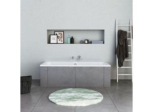 4067116007268 - Duravit DuraPecos Rechteck-Badewanne mit zwei Rückenschrägen für Einbau Weiß aus Sanitäracryl – Größe wählbar 180x80 cm