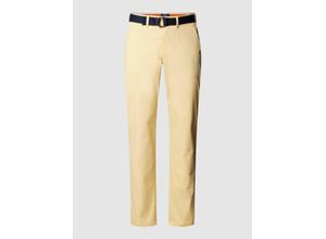 4067131198781 - Slim Fit Chino mit Gürtel