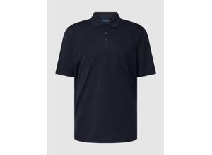 4067131506210 - Poloshirt mit kurzer Knopfleiste und Logo-Stickerei