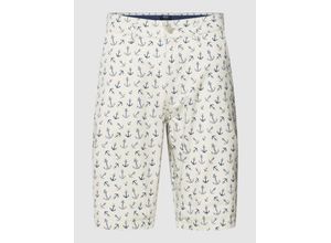 4067131639932 - Bermudas mit Allover-Print