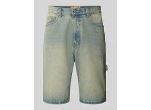 4067131669755 - Jeansshorts mit Zierleisten