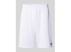 4067131938769 - Regular Fit Sweatshorts mit Label-Detail