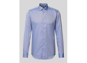 4067159319045 - Slim Fit Business-Hemd mit Button-Down-Kragen