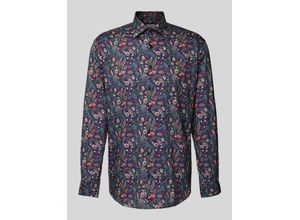 4067159425074 - Regular Fit Business-Hemd mit Allover-Muster 4067159425074 - Regular Fit Business-Hemd mit Allover-Muster