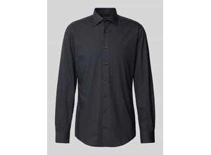 4067159477912 - Slim Fit Businesshemd mit Stretchanteil und Streifenmuster