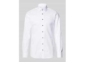 4067159542054 - Slim Fit Businesshemd aus Uni Struktur