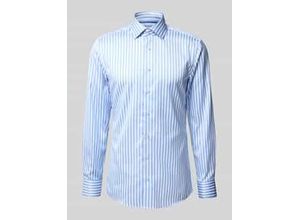 4067159735524 - Slim Fit Business-Hemd mit Knopfleiste