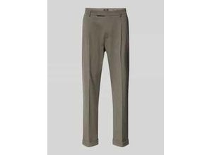 4067175118509 - Regular Fit Bundfaltenhose mit Label-Detail Modell GIANNI