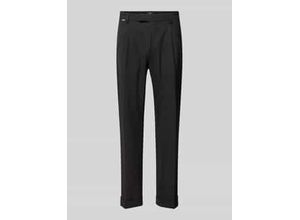 4067175120021 - Regular Fit Bundfaltenhose mit Label-Detail Modell GIANNI 4067175120021 - Regular Fit Bundfaltenhose mit Label-Detail Modell GIANNI