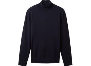 4067261148731 - TOM TAILOR Pullover Rollkragen für Herren blau M 4067261148731 - TOM TAILOR Pullover Rollkragen für Herren blau M