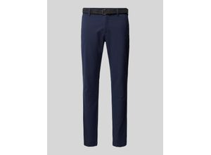 4067261263236 - TOM TAILOR Herren Travis Slim Chino blau Muster Gr 38 32