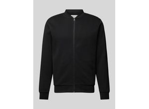 4067261275253 - Sweatjacke mit Stehkragen und Reißverschluss