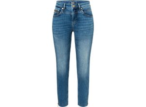 4067374358867 - Rich Jeans knöchellang Slim-Fit Fransen-Details für Damen blau 44 26