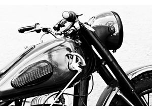 4067437104783 - Leinwandbild The Motorcycle