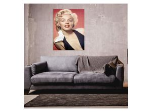 4067437105582 - Acrylglasbild QUEENCE Red Love Bilder Gr B H T 40 cm x 60 cm x 04 cm Frau-Stars Hochformat rot Acrylglasbilder Marilyn Monroe Fine Art-Print in Galeriequalität