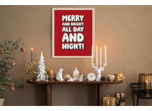4067437115413 - Bild mit Rahmen QUEENCE Spruch Weihnachten weiß (farbe rahmen natur farbe bild(er) weiß) B50cm H70cm T15cm Acrylglas Holzrahmen Bilder Premium Rahmenbild liebevolle Handarbeit 4067437115413 - Bild mit Rahmen QUEENCE Spruch Weihnachten weiß (farbe rahmen natur farbe bild(er) weiß) B50cm H70cm T15cm Acrylglas Holzrahmen Bilder Premium Rahmenbild liebevolle Handarbeit