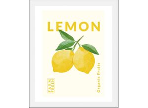 4067437334579 - Bild QUEENCE Lemon Bilder Gr B H 40 cm x 50 cm Wandbild Hochformat 1 St gelb Kunstdrucke gerahmt 4067437334579 - Bild QUEENCE Lemon Bilder Gr B H 40 cm x 50 cm Wandbild Hochformat 1 St gelb Kunstdrucke gerahmt