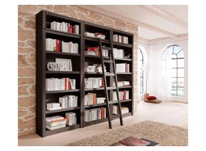 4067474014977 - Home affaire Bücherwand »Bergen« aus schönem massivem Kiefernholz 3 tlg