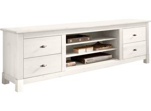 4067474088008 - Lowboard HOME AFFAIRE Rauna Sideboards Gr B H T 200 cm x 59 cm x 42 cm weiß Lowboards Fernsehtisch Breite 200 cm