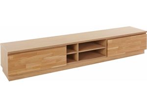 4067474165211 - Lowboard HOME AFFAIRE Sideboards braun (eiche teilmassiv) Lowboards Breite 200 cm teilmassiv FSC-zertifiziert