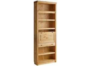 4067474221078 - Mehrzweckregal HOME AFFAIRE Soeren Regale beige (gelaugt geölt) Home Affaire Regale aus massiver Kiefer Höhe 220 cm mit viel Stauraum