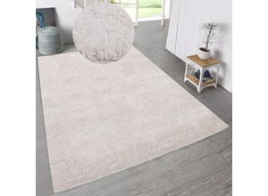 4067474261302 - Hochflor-Teppich HOME AFFAIRE Malin Teppiche Gr B L 240 cm x 320 cm 43 mm 1 St beige (creme) Esszimmerteppiche Shaggy in Uni-Farben einfarbig leicht glänzend besonders weich