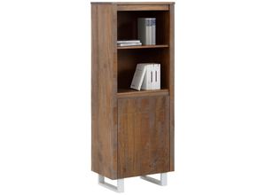 4067474611060 - Home affaire Bücherregal »Lagos« aus schönem massivem Kiefernholz grifflos Breite 55 cm 4067474611060 - Home affaire Bücherregal »Lagos« aus schönem massivem Kiefernholz grifflos Breite 55 cm