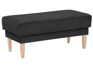 4067474641616 - Hockerbank HOME AFFAIRE Scalea Hocker Gr B H T 110 cm x 51 cm x 55 cm Lu x us-Microfaser schwarz (schwarz buche) Home Affaire