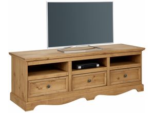 4067474795005 - Lowboard HOME AFFAIRE Melissa Sideboards Gr B H T 163 cm x 55 cm x 50 cm beige (natur gebeizt gewachst) Lowboards Breite 160 cm