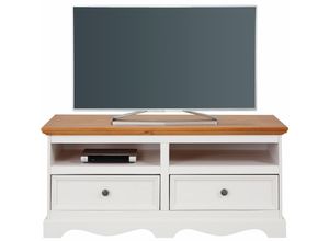 4067474811309 - Lowboard HOME AFFAIRE Melissa Sideboards Gr B H T 120 cm x 55 cm x 50 cm gelb (weiß honigfarben) Lowboards Breite 120 cm