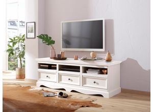 4067474812443 - Lowboard HOME AFFAIRE Melissa Sideboards Gr B H T 163 cm x 55 cm x 50 cm weiß Lowboards Breite 160 cm