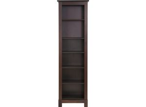 4067474918343 - Standregal HOME AFFAIRE Rauna Regale Gr B H T 574 cm x 180 cm x 38 cm braun (dunkelbraun) Standregale Höhe 180 cm aus massiver Kiefer