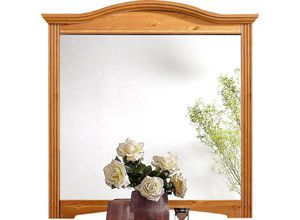 4067474935104 - Spiegel HOME AFFAIRE Konrad beige (natur) B H T 93cm x 94cm x 5cm Struktur Glas aus massiver Kiefer FSC-zertifiziert B93cm H94cm T5cm