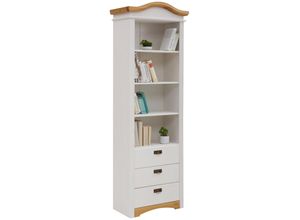 4067474982214 - Regal HOME AFFAIRE Konrad Regale Gr B H T 73 cm x 207 cm x 38 cm 4 St 3 Schubkästen-4 offene Fächer gelb (weiß honigfarben) Standregal Standregale Regale aus massiver FSC-zertifizierter Kiefer 4067474982214 - Regal HOME AFFAIRE Konrad Regale Gr B H T 73 cm x 207 cm x 38 cm 4 St 3 Schubkästen-4 offene Fächer gelb (weiß honigfarben) Standregal Standregale Regale aus massiver FSC-zertifizierter Kiefer