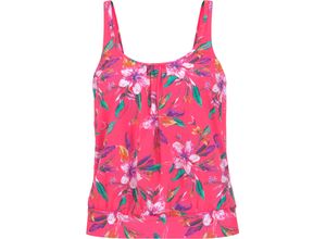 4067475084160 - LASCANA Malia Tankini-Oberteil oversized-Schnitt Softcups für Damen mehrfarbig 38