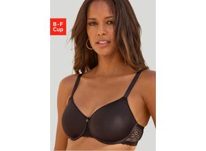 4067475677164 - Große Größen Minimizer-BH schwarz Gr90F