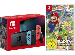 4067475993578 - NINTENDO SWITCH Spielekonsole Spielekonsolen bunt (neonrot neonblau) Switch