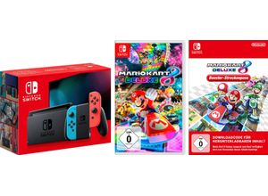 4067475993592 - NINTENDO SWITCH Spielekonsole Spielekonsolen bunt (neonrot neonblau) Switch